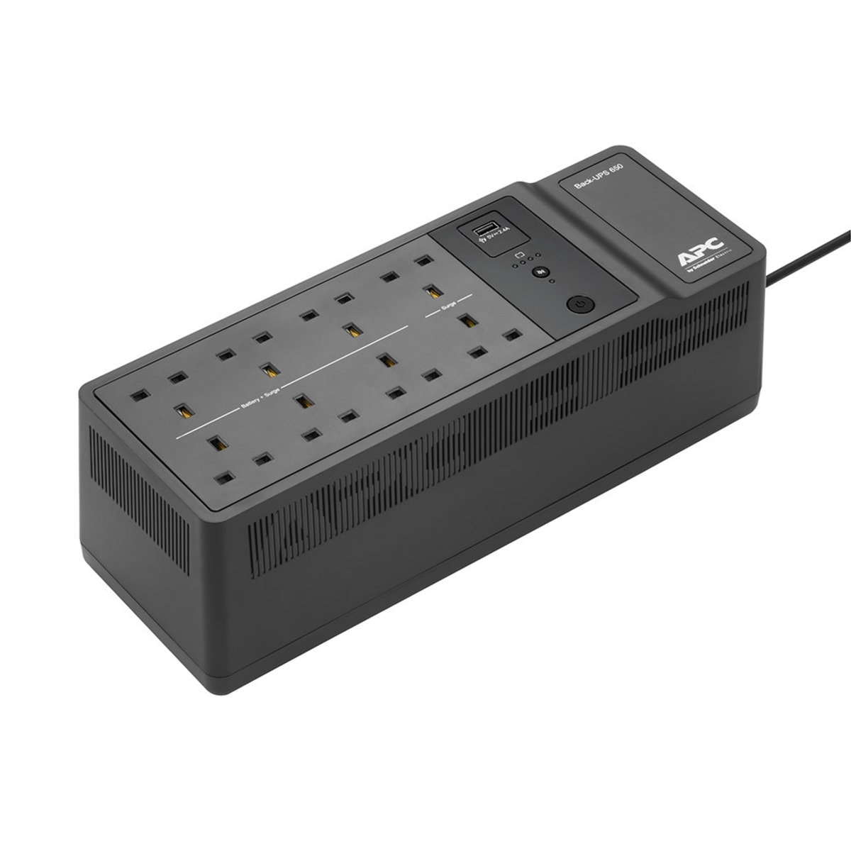 Back-UPS 650VA, 230V, USB Type-A 充電插座 x 1 不斷電系統