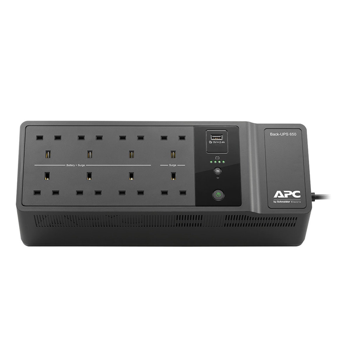 Back-UPS 650VA, 230V, USB Type-A 充電插座 x 1 不斷電系統
