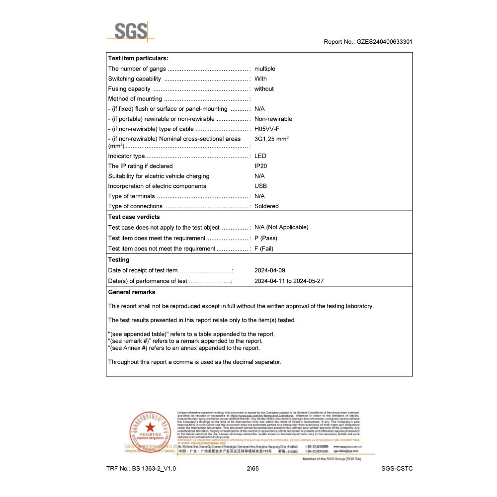 13A 四位獨立開關安全拖板連兩位USB充電插座 30W PD3.0 Type A+C (連3米線)(白色)(TSH34ACUSB_3_WE)