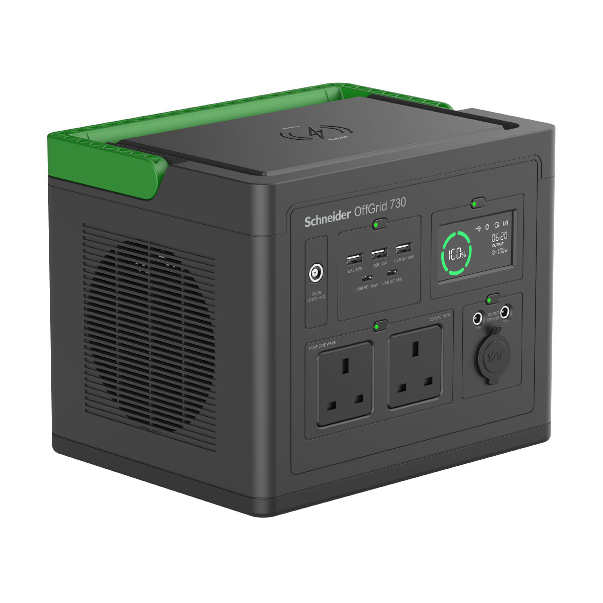 (738Wh) Schneider OffGrid 手提式流動電源(PPS730-UK) #大容量流動電能站 #移動電源 #外置電