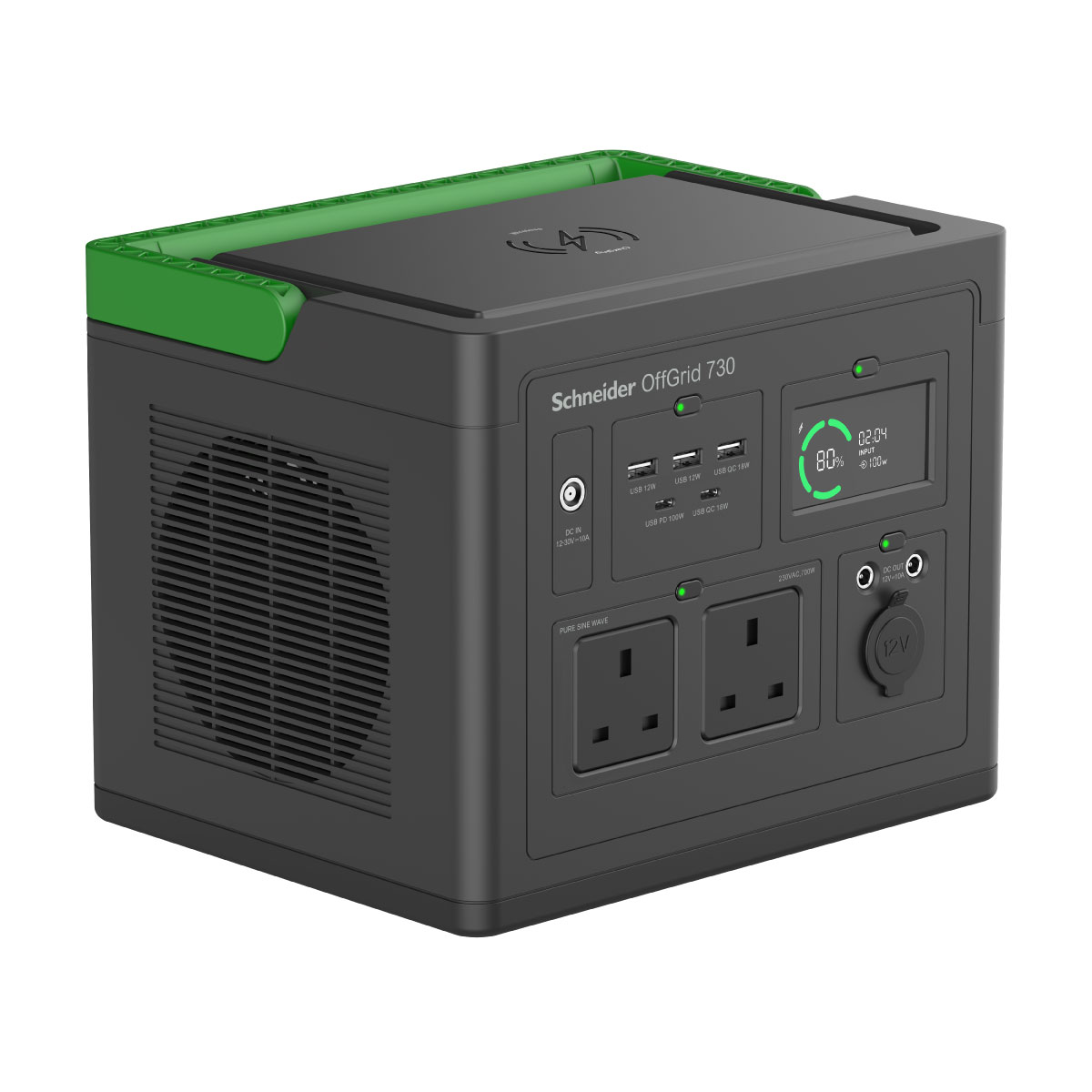 (738Wh) Schneider OffGrid 手提式流動電源(PPS730-UK) #大容量流動電能站 #移動電源 #外置電:圖片 2