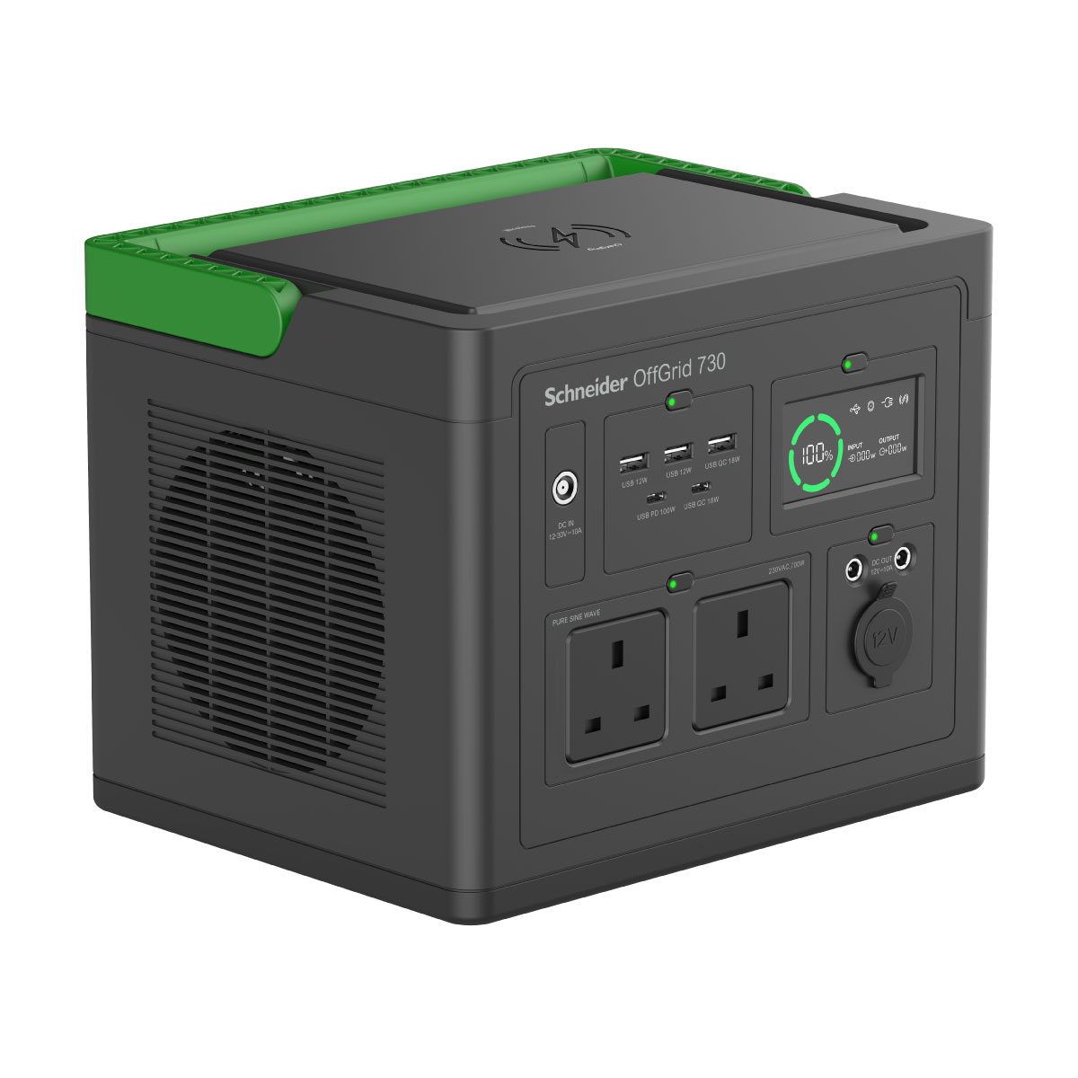 (738Wh) Schneider OffGrid 手提式流動電源(PPS730-UK) #大容量流動電能站 #移動電源 #外置電:圖片 3